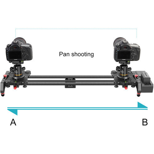 GVM Wireless Carbon Fiber Motorized Camera Slider (31")