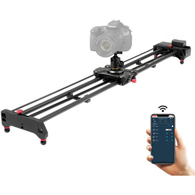 GVM Wireless Carbon Fiber Motorized Camera Slider (48")