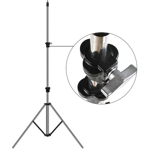 GVM-280-Z Stainless Steel Light Stand