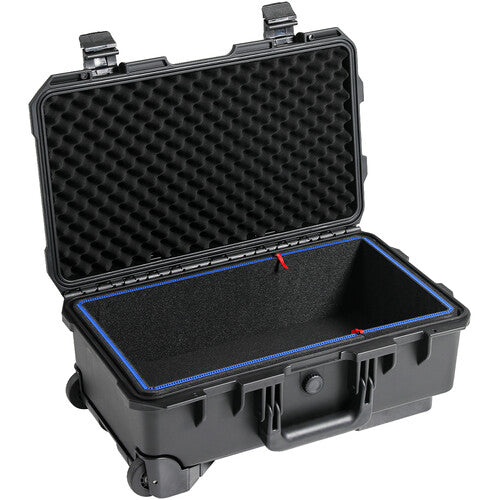 GVM QX26 WHEELED HARD CASE WITH DIVIDER INSERT BLK