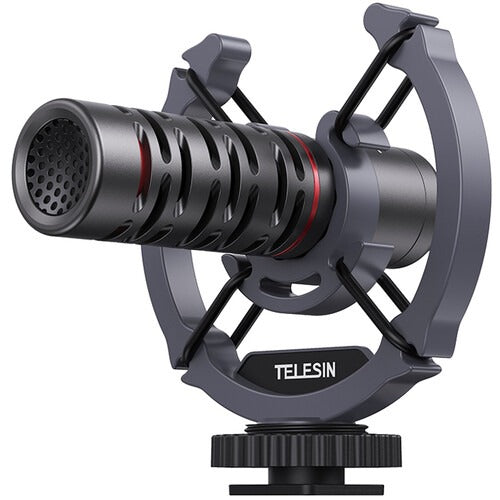 TELESIN MIC-VM02 ULTRACOMPACT CAMERA-MOUNT SHOTGUN MICROPHONE