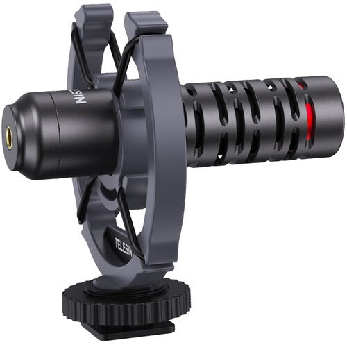 TELESIN MIC-VM02 ULTRACOMPACT CAMERA-MOUNT SHOTGUN MICROPHONE