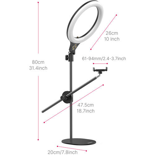 Ulanzi Overhead Ring Light Set
