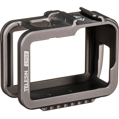 TELESIN GP-FMS-901 CNC ALUMINIUM ALLOY HOUSING CAGE FOR GOPRO HERO 9 BLACK