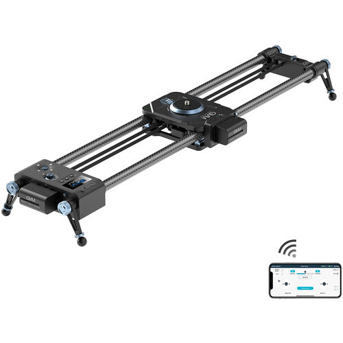 GVM Professional Brushless 2-Axis Carbon Fiber Motorized Camera Slider (32")
