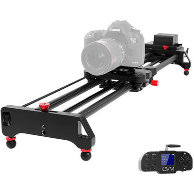 GVM GT-80WD Wireless Carbon Fiber Motorized Camera Slider with Remote (31")