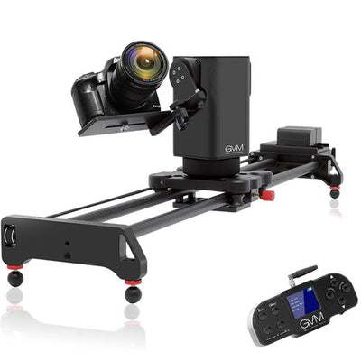 GVM 3D-80 3-Axis Wireless Carbon Fiber Motorized Slider with Bluetooth Remote (31")