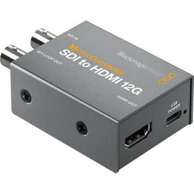 BLACKMAGIC MICRO CONVERTER SDI TO HDMI 12G