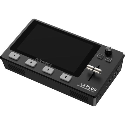 FeelWorld HDMI Live Stream Switcher with Built-In 5.5" LCD Monitor L2 PLUS