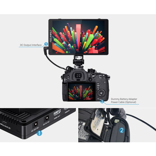Feelworld F7 Pro 7" 3D LUT 4K Camera Monitor