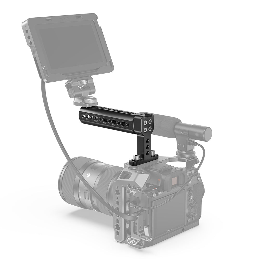 SMALLRIG Top Handle with Cold Shoe(Cheese) 1638