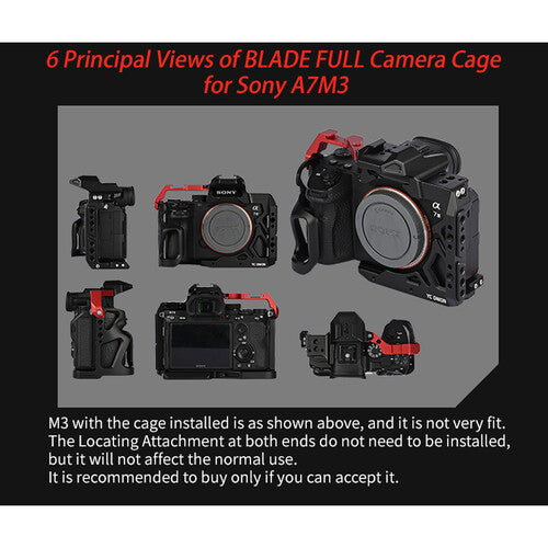 YC Onion Blade Full Camera Cage For Sony A7S3
