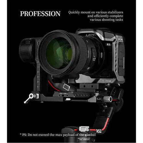 YC Onion Universal Shade Full Camera Cage For Canon R5/R6