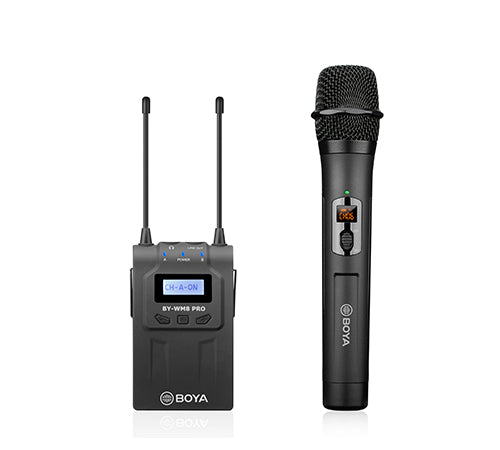 BOYA BY-WM8 PRO-K3 UHF Dual-Channel Wireless Microphone System