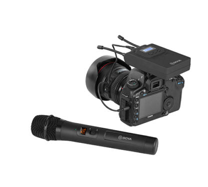 BOYA BY-WM8 PRO-K3 UHF Dual-Channel Wireless Microphone System