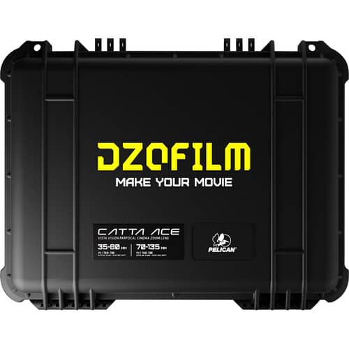 DZOFilm Catta Ace FF 35-80 and 70-135mm T2.9 Zoom Lens Bundle (PL/EF, Black)