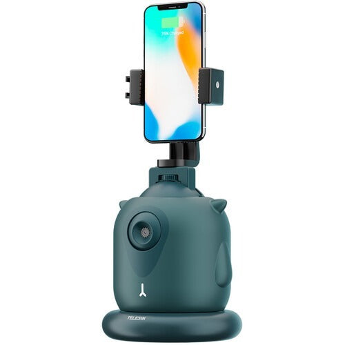 TELESIN NEW 360 DEGREE SMART FOLLOWING GIMBAL FOR ALL MOUNT CAMERAS GREEN TE-GPYT-002