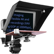 GVM Teleprompter TQ-M for Tablets and Smartphones with Remote Control &amp; App