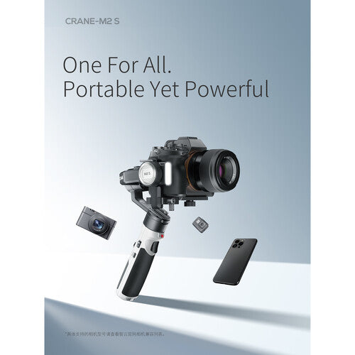 Zhiyun CRANE-M2 S 3-Axis Handheld Gimbal Stabilizer Combo Kit
