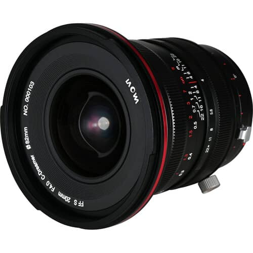 Venus Optics Laowa 20mm f/4 Zero-D Shift Lens (Canon EF)