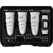 DZOFilm Pictor T2.8 Super35 Zoom 3-Lens Bundle (PL and EF Mount, White)