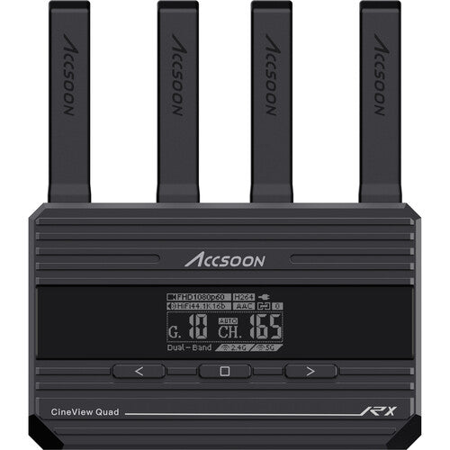 ACCSOON WIT04-QS CINEVIEW QUAD WIRELESS VIDEO TRANSMISSION SYSTEM