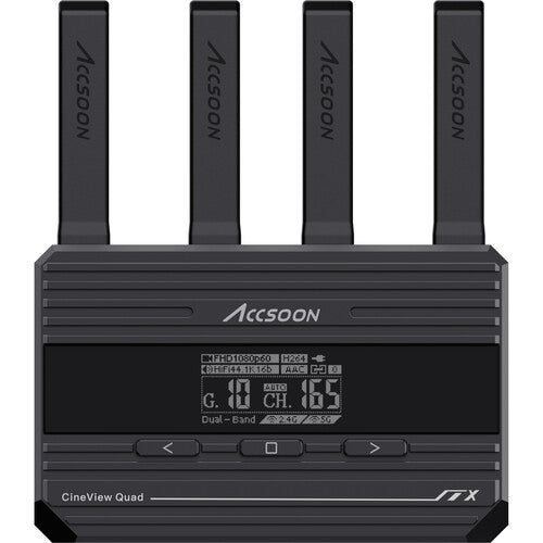 ACCSOON WIT04-QS CINEVIEW QUAD WIRELESS VIDEO TRANSMISSION SYSTEM