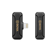 BOYA BY-WM3T2-D1 WIRELESS MIC 1+1 LIGHTNING CONNECTOR FOR APPLE IOS DEVICES