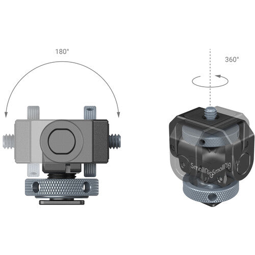 SMALLRIG MONITOR MOUNT LITE WITH COLD SHOE 3809
