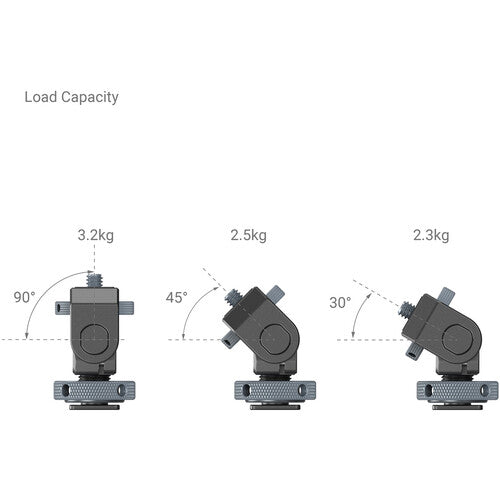 SMALLRIG MONITOR MOUNT LITE WITH COLD SHOE 3809