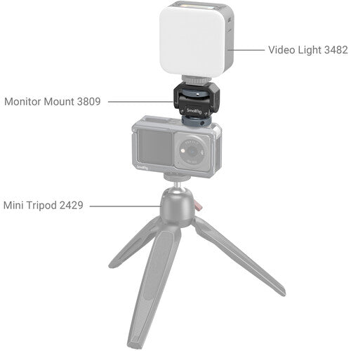 SMALLRIG MONITOR MOUNT LITE WITH COLD SHOE 3809