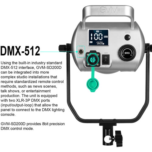 GVM SD200D Bi-Color LED Monolight