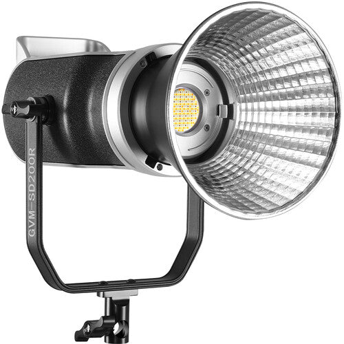 GVM SD200R RGB &amp; Bi-Color LED Studio Video Spotlight