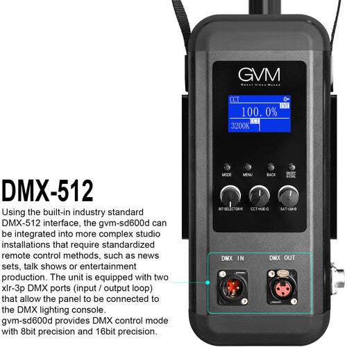 GVM SD600D Bi-Color LED Monolight