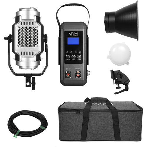 GVM ST200R LED RGB and Bi-Color Double-Headed Video Light (200W)