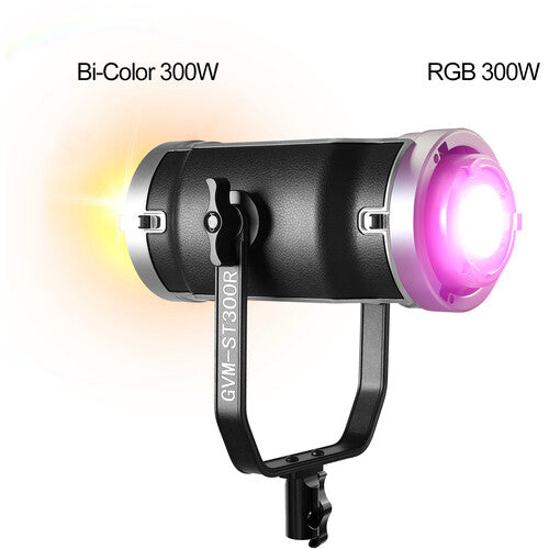 GVM ST300R LED RGB and Bi-Color Double-Headed Video Light (300W)