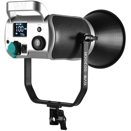 GVM SD200R RGB &amp; Bi-Color LED Studio Video Spotlight