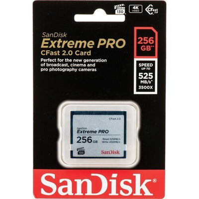 SANDISK SDCFSP-256G-G46D EXTREME PRO CFAST 2.0 256G/525MB/S