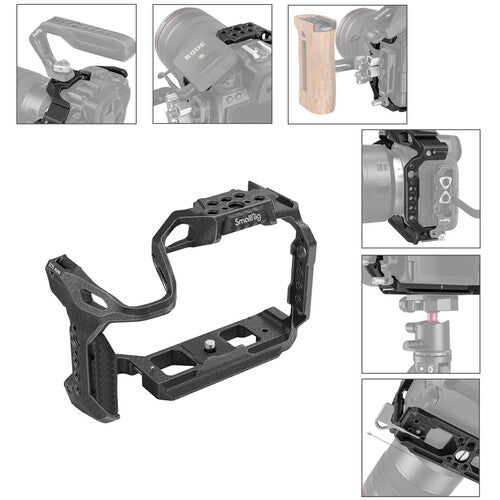 SMALLRIG ?BLACK MAMBA? CAMERA CAGE FOR CANON EOS R5 C / R5 / R6 3233B