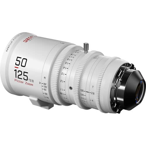DZOFilm Pictor 20-55mm and 50-125mm T2.8 Super35 Zoom Lens Bundle (PL and EF Mount, White)