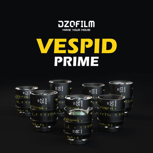 DZOFilm VESPID Prime Cine 8-Lens Kit (PL and EF Mounts)
