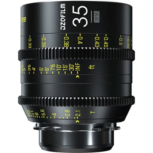 DZOFilm VESPID 35mm T2.1 Lens (PL and EF Mounts)