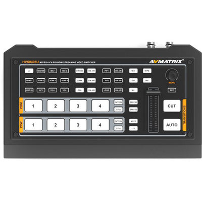 AVMATRIX HVS0403U Micro 4-Channel SDI &amp; HDMI Video Switcher