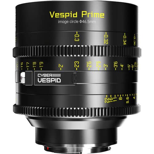 DZOFilm VESPID Cyber Full Frame 35mm T2.1 Prime Lens (PL and EF Mounts)