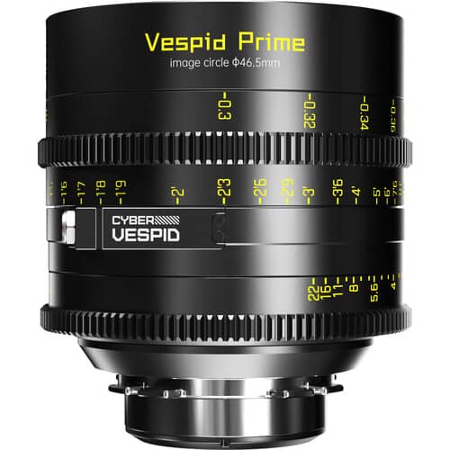 DZOFilm VESPID Cyber Full Frame 35mm T2.1 Prime Lens (PL and EF Mounts)