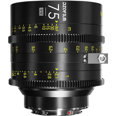 DZOFilm VESPID Cyber Full Frame 75mm T2.1 Prime Lens (PL and EF Mounts)