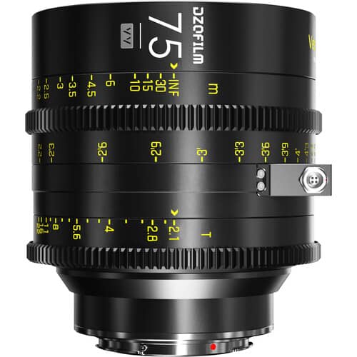 DZOFilm VESPID Cyber Full Frame 75mm T2.1 Prime Lens (PL and EF Mounts)