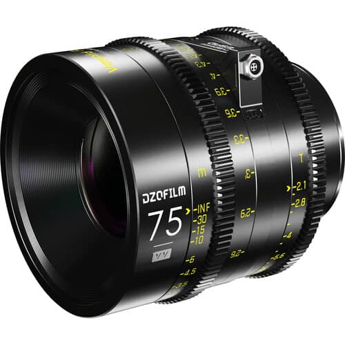 DZOFilm VESPID Cyber Full Frame 75mm T2.1 Prime Lens (PL and EF Mounts)