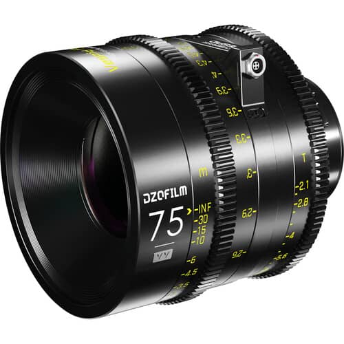 DZOFilm VESPID Cyber Full Frame 75mm T2.1 Prime Lens (PL and EF Mounts)