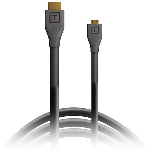 TETHER TOOLS TETHERPRO MICRO-HDMI TO HDMI 2.0 CABLE 1M H2D3-BLK